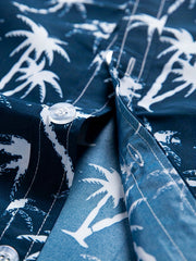 Men's Hawaiian Style Graphic Print Short Sleeve Shirt