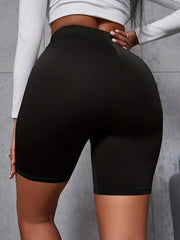 Butterfly Print High Rise Biker Shorts