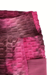 Tie Dye Yoga Leggings High Waist Running Exercise Jogger Workout Tight Pants