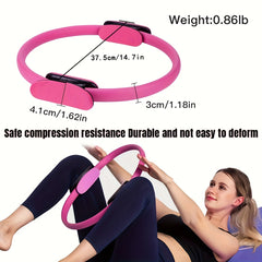 Pilates Stretching Ring Yoga Resistance Ring With Handle