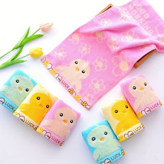 Cartoon Pattern Face Towel Soft Skin-friendly Absorbent Towel 24x50cm