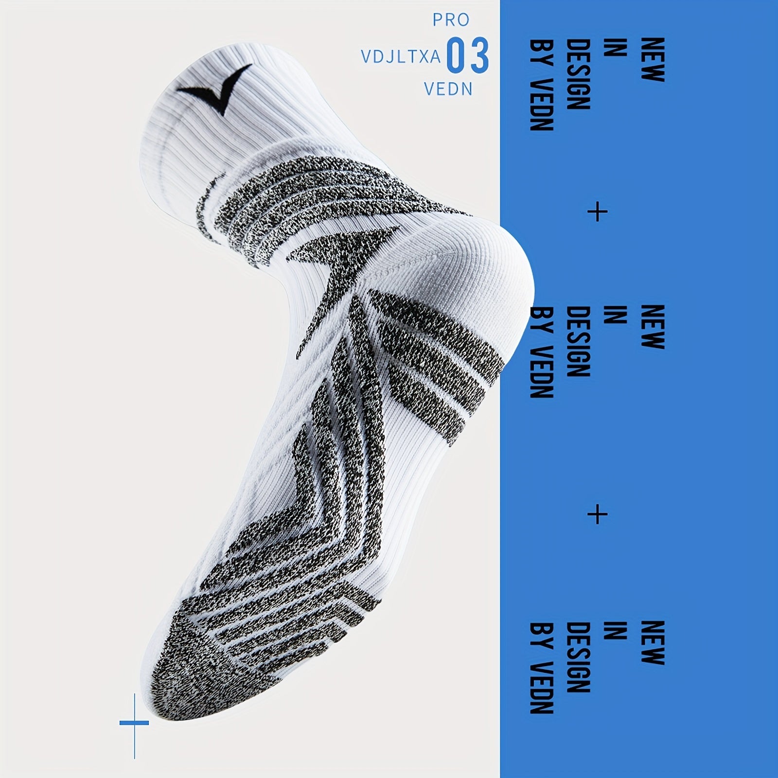 Veidoorn Basketball Sports Socks, 1 Pair