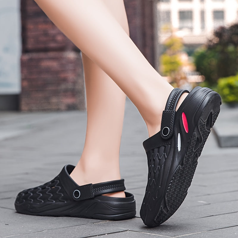 Women's Soft Sole Summer Clogs Garden Slippers Non-slip Platform Beach Slides