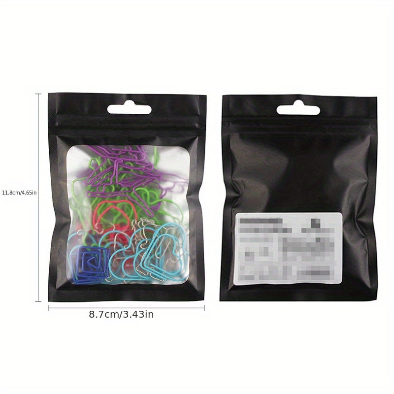 30pcs Colorful Metal Paper Clip Journal Diary Pin Random Shape
