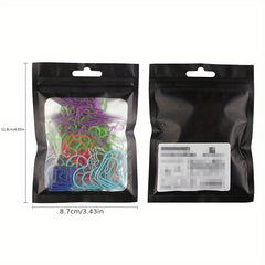 30pcs Colorful Metal Paper Clip Journal Diary Pin Random Shape