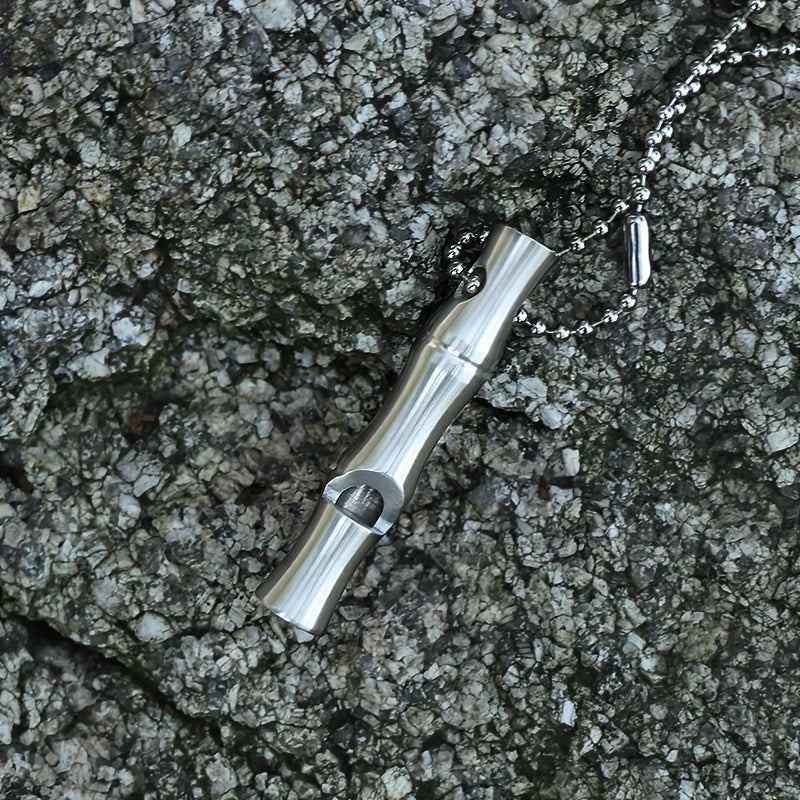 High Decibel Bamboo Survival Whistle