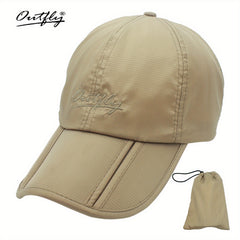 Foldable Quick Drying Baseball Cap with Storage Bag
