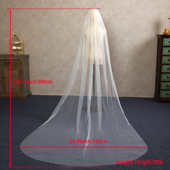 Romantic Lace Bridal Gown & Veil Vintage Wedding Dress