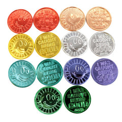 Pirate Smiley Face Game Coin Lucky Coin Props Electroplated
