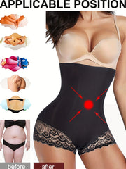 Lace Shaping Panties Tummy Control Compression Panties