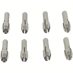 10pc Rotary Collet Set Clamping Nut For Rotary Tool Collet 1mm-3.2mm