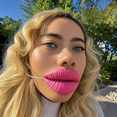 2pcs Pink Lips Funny Novelty Prank Accessories for Adults Party