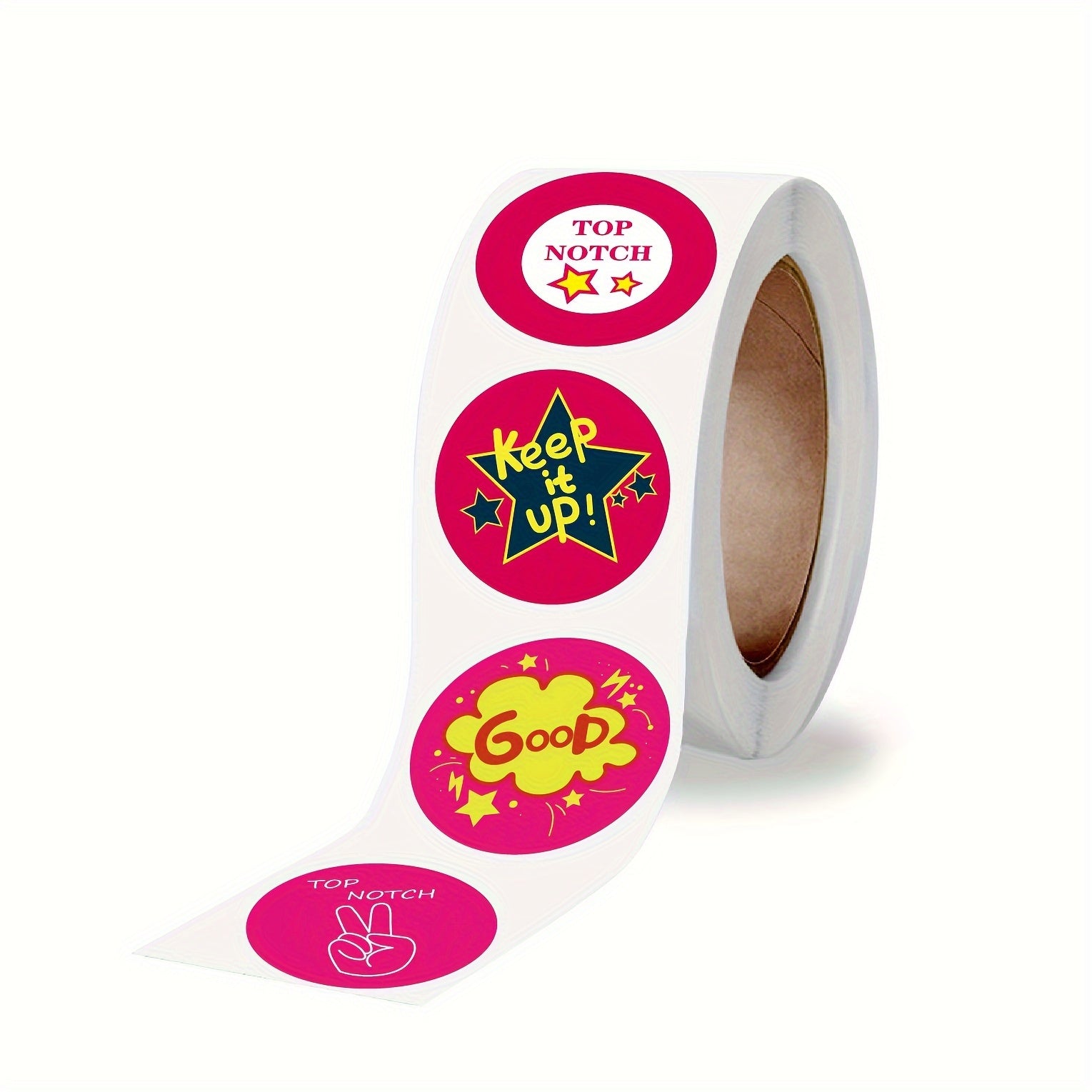 200pcs Animal Reward Stickers 3.81cm Self-Adhesive