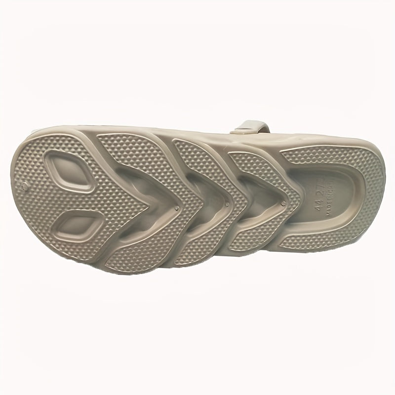 Men's Breathable Slip On Clog Sandals Casual Outdoor Walking Slippers