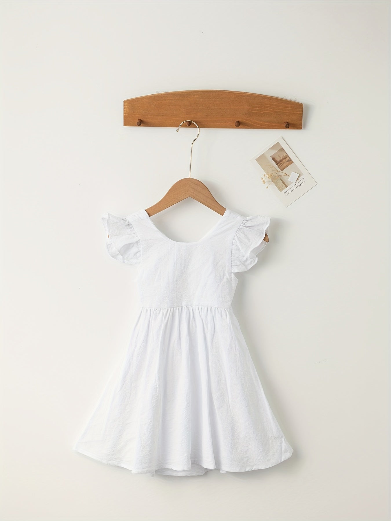 Baby Girl's Ruffle Pleated Dress for Casual Occasions