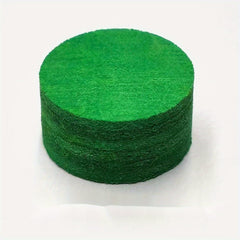 2pcs 6-Layer Leather Billiards Head for Pool Snooker 11 14mm
