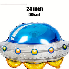 Space Astronaut Rocket Party Decoration Set