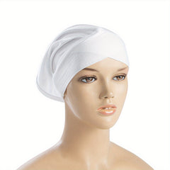 Solid Color Soft Turban Inner Cap for Under Hijab