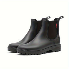 Women's Waterproof Rain Boots Comfortable Solid Outdoor Boots