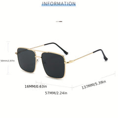 Men's Square Frame Sunglasses UV Protection Sports Sunglasses