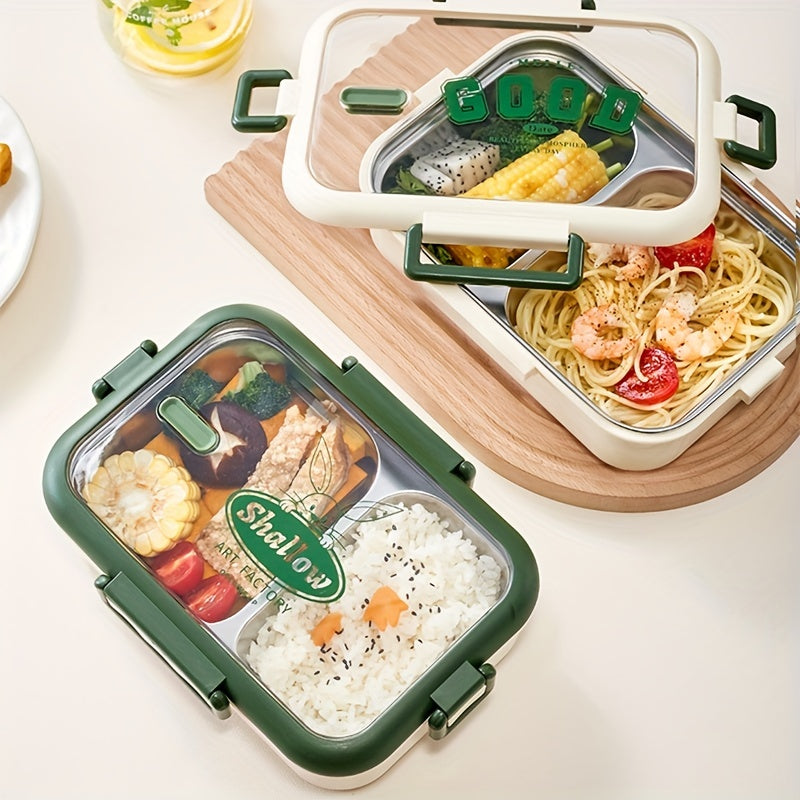 Leakproof Divided Lunch Box for Camping or Work