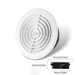 1pc Fresh Air Vent Plastic Ventilation Central Air Conditioning Exhaust Vent