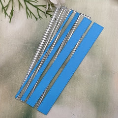 Dotted Rectangle Frame Metal Cutting Dies Stencils DIY Scrapbooking Decor