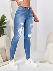 Skinny Jeans Slim Fit High Stretch Denim Pants Women's Jeans