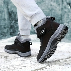 Women's Winter Snow Boots Non Slip Outdoor Hiking Plush Inner Warm Boots