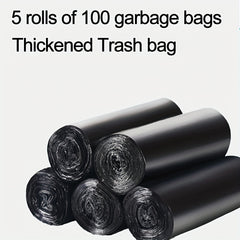 4 Gallons Small Trash Bags 5 Rolls 100pcs Small Garbage Bags