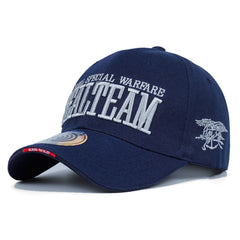 Embroidered Alphabet Baseball Cap Outdoor Cap