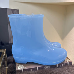 Women's High Top Rain Boots Waterproof Wear Resistant Comfortable Non Slip