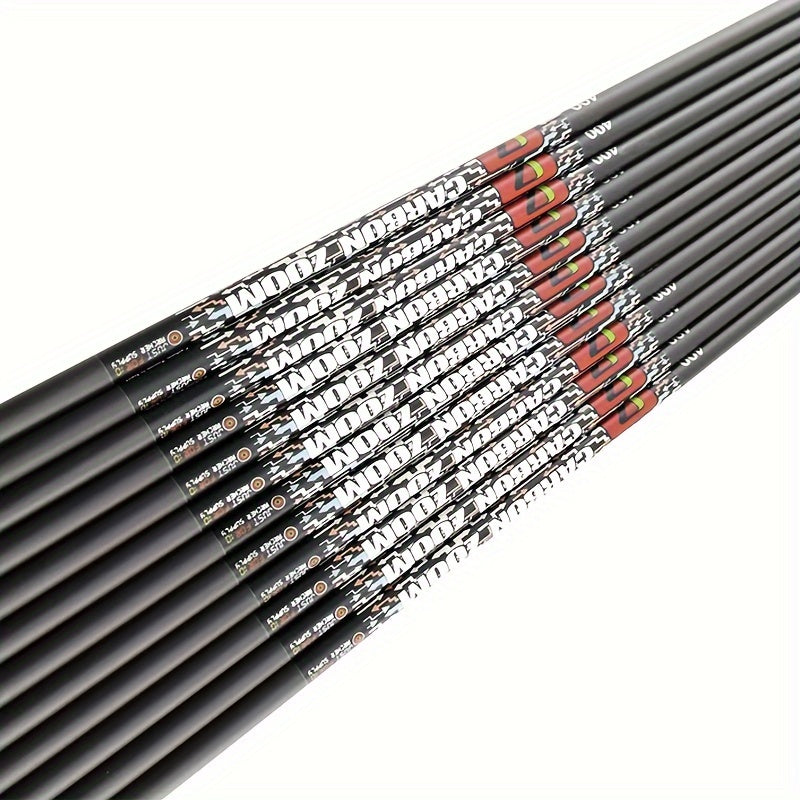 12pcs Archery Shafts Spine300-1100 ID4.2mm Accessories