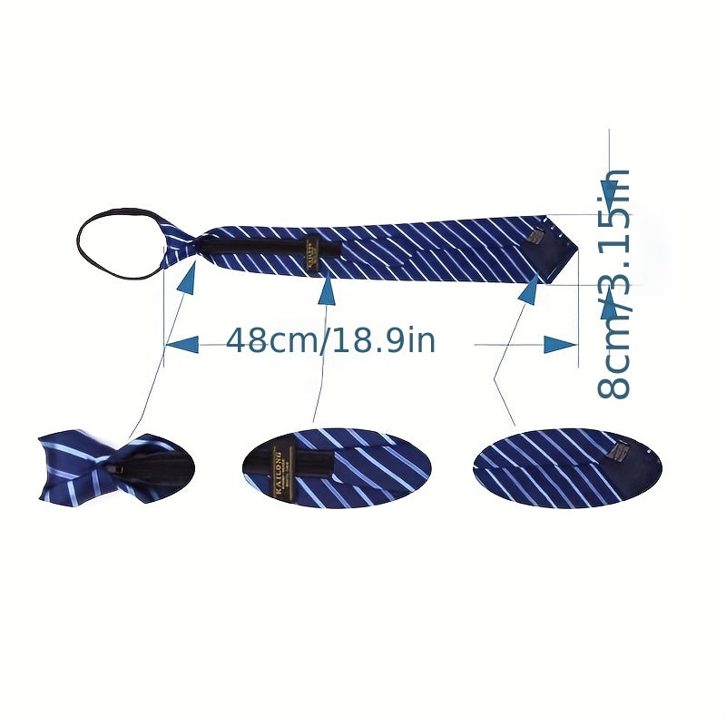 Men's Business Striped Plaid Necktie Tie