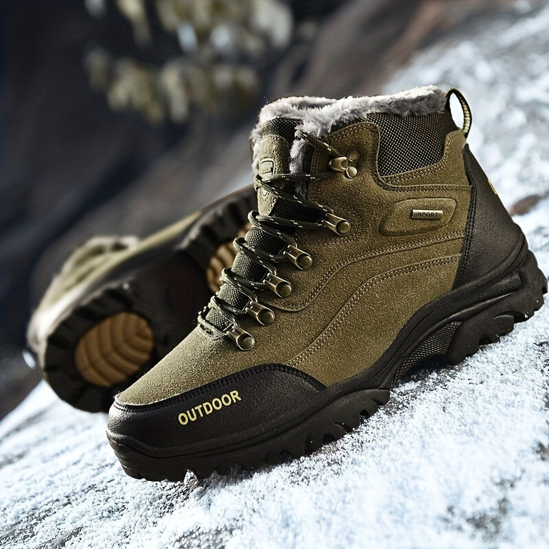 Men's Ankle Top Hiking Sneakers Wear-resistant Non-Slip Outdoor Shoes