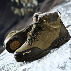 Men's Ankle Top Hiking Sneakers Wear-resistant Non-Slip Outdoor Shoes