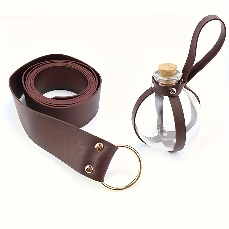 Medieval Knight Belt 74 8inch Belt With Magic Bottle