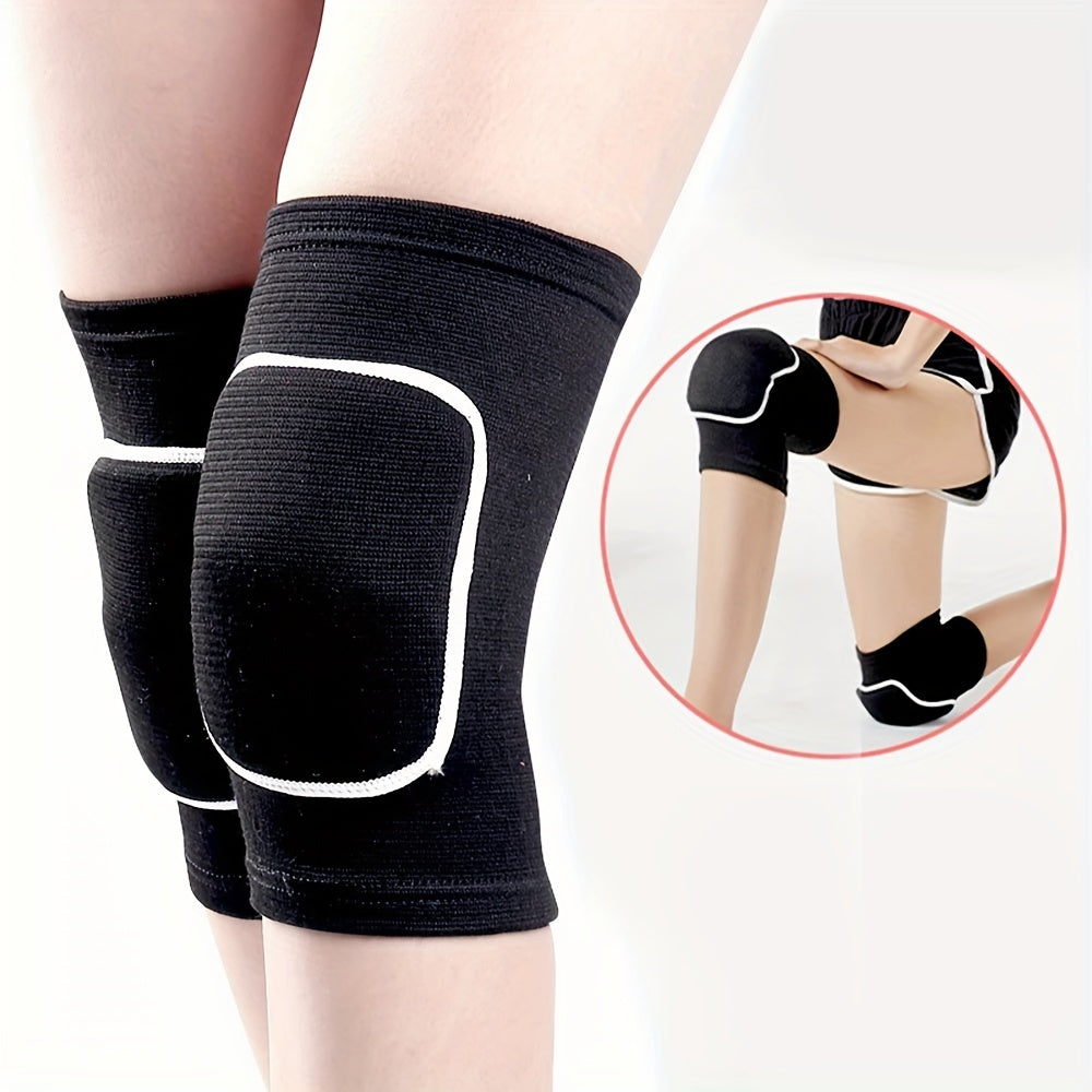 2pcs Sponge Sports Knee Pads Impact Protection Warm