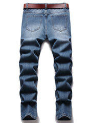 Men's Casual Ripped Denim Jeans