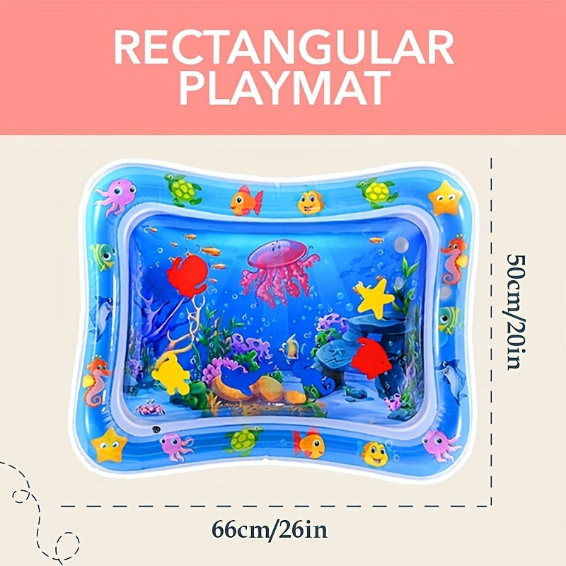 Inflatable Water Mat For Infants And Toddlers Fun Activity Center