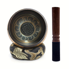 Singing Bowl Set 8 0 Cm Handcrafted In Nepal For Healing And Mindfulness