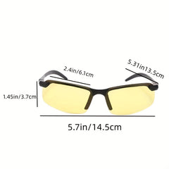 2pcs Cycling Night Vision Goggles and Sunglasses