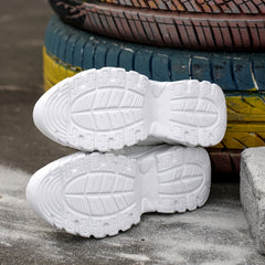 Women's Breathable Heighten Chunky Sneakers Casual Lightweight Running Shoes