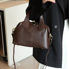 Leather Women's Handbag Crossbody & Shoulder Bag in Chocolate Light Bro