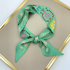 Daisy Ribbon Scarf Girl Wrap Bag Hair Band Neck Scarf