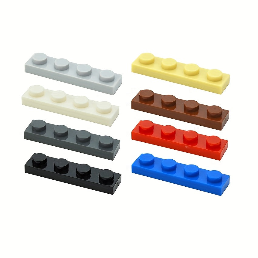 76pcs Building Blocks 1x4 Dots Figures Bricks Educational Toys