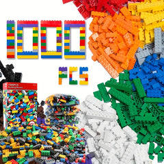 1000pcs Building Blocks Set for Kids 6+ Creative Educational Toy