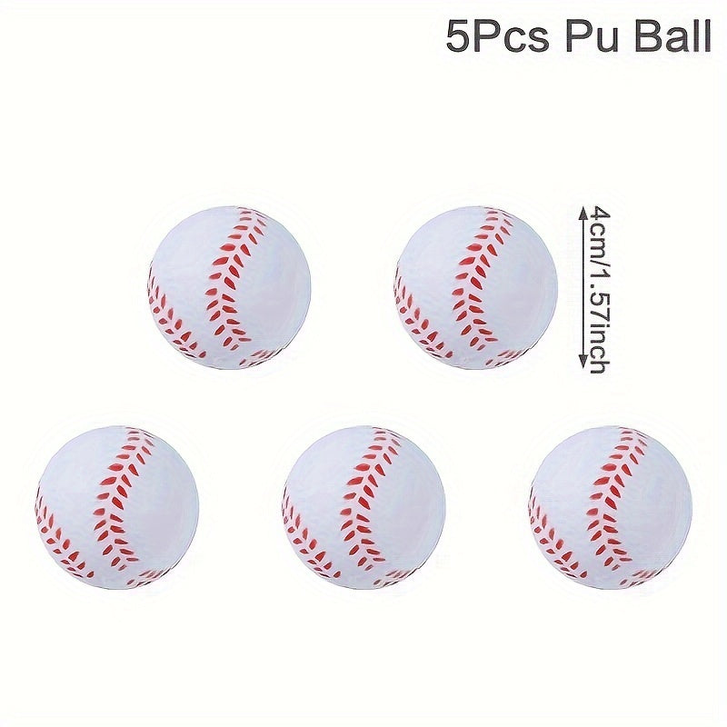 5pcs Outdoor Bounce Balls Cartoon Balls Basketball Football Toys