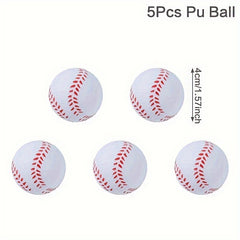5pcs Outdoor Bounce Balls Cartoon Balls Basketball Football Toys
