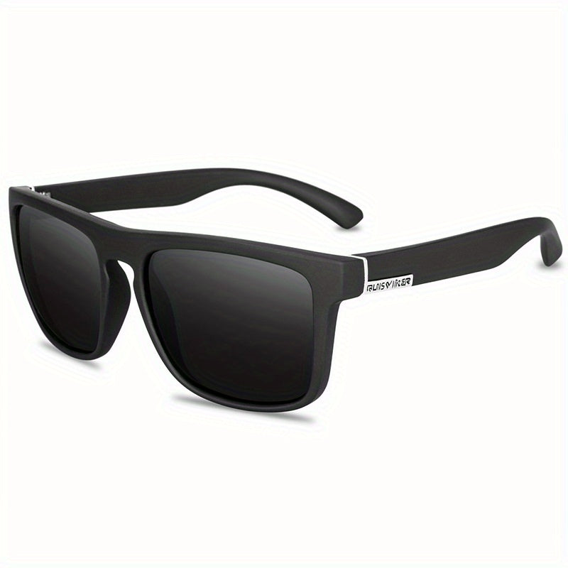Men's Square Frame Sunglasses Vintage Stylish PC Eyewear UV Protection